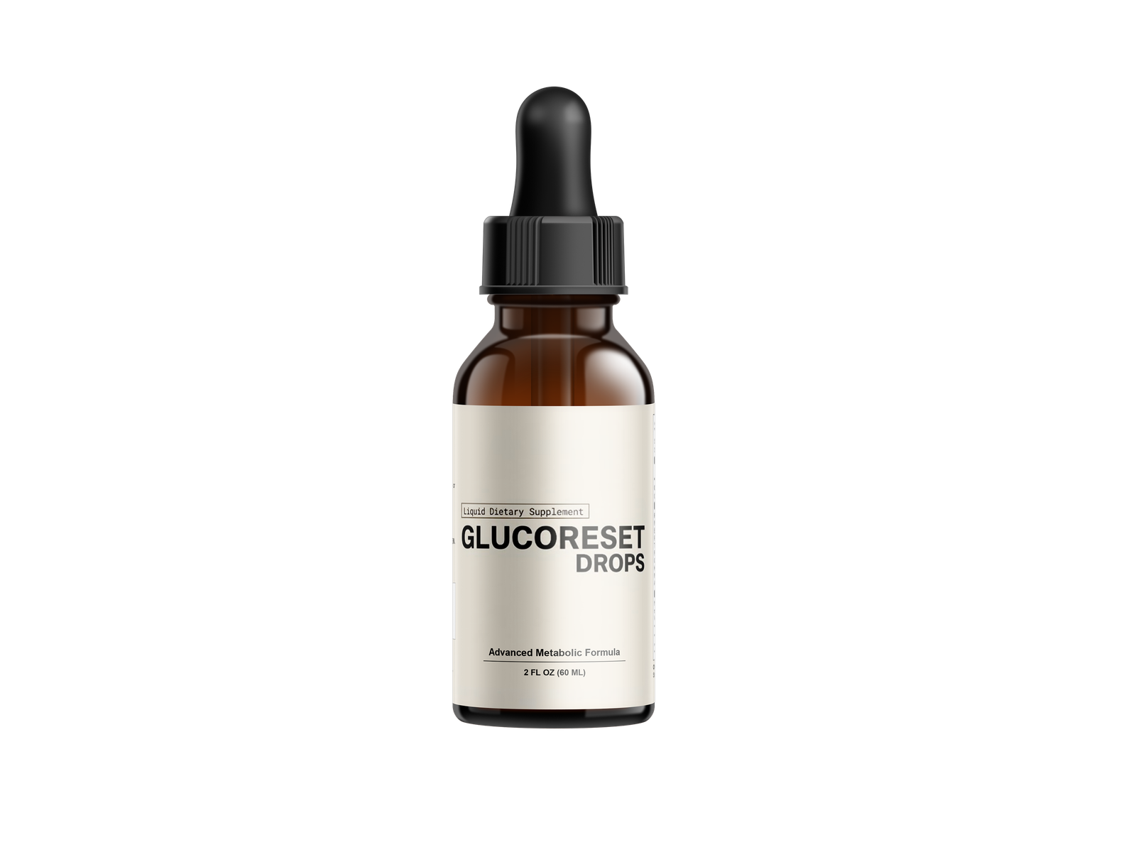 GlucoReset Drops Bottle