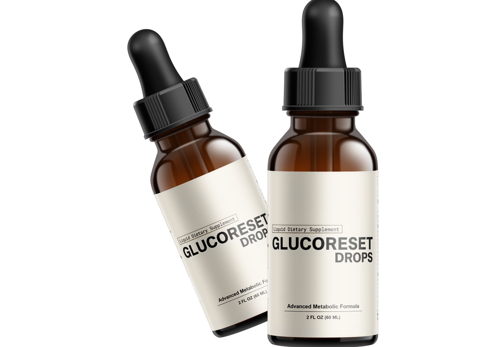 GlucoReset Drops Bottle